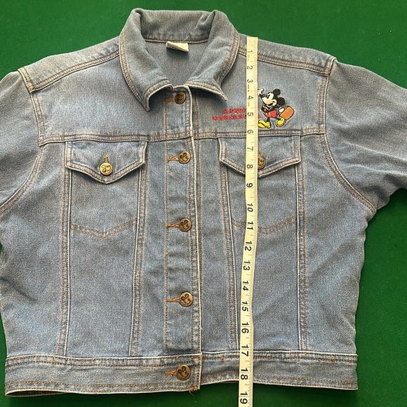 100% Cotton vintage Mickey international Jean jacket - Picture 13 of 15